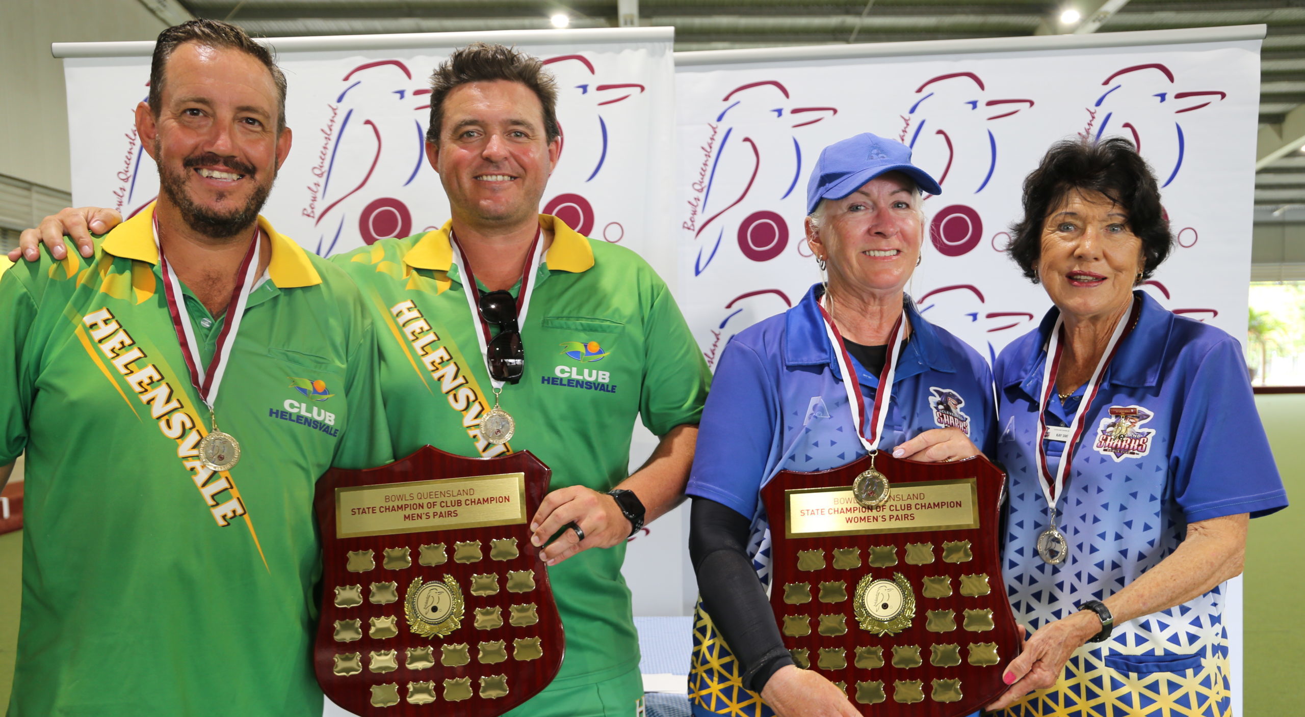 Champion of Club Champions Pairs winners crowned today! - Bowls Queensland