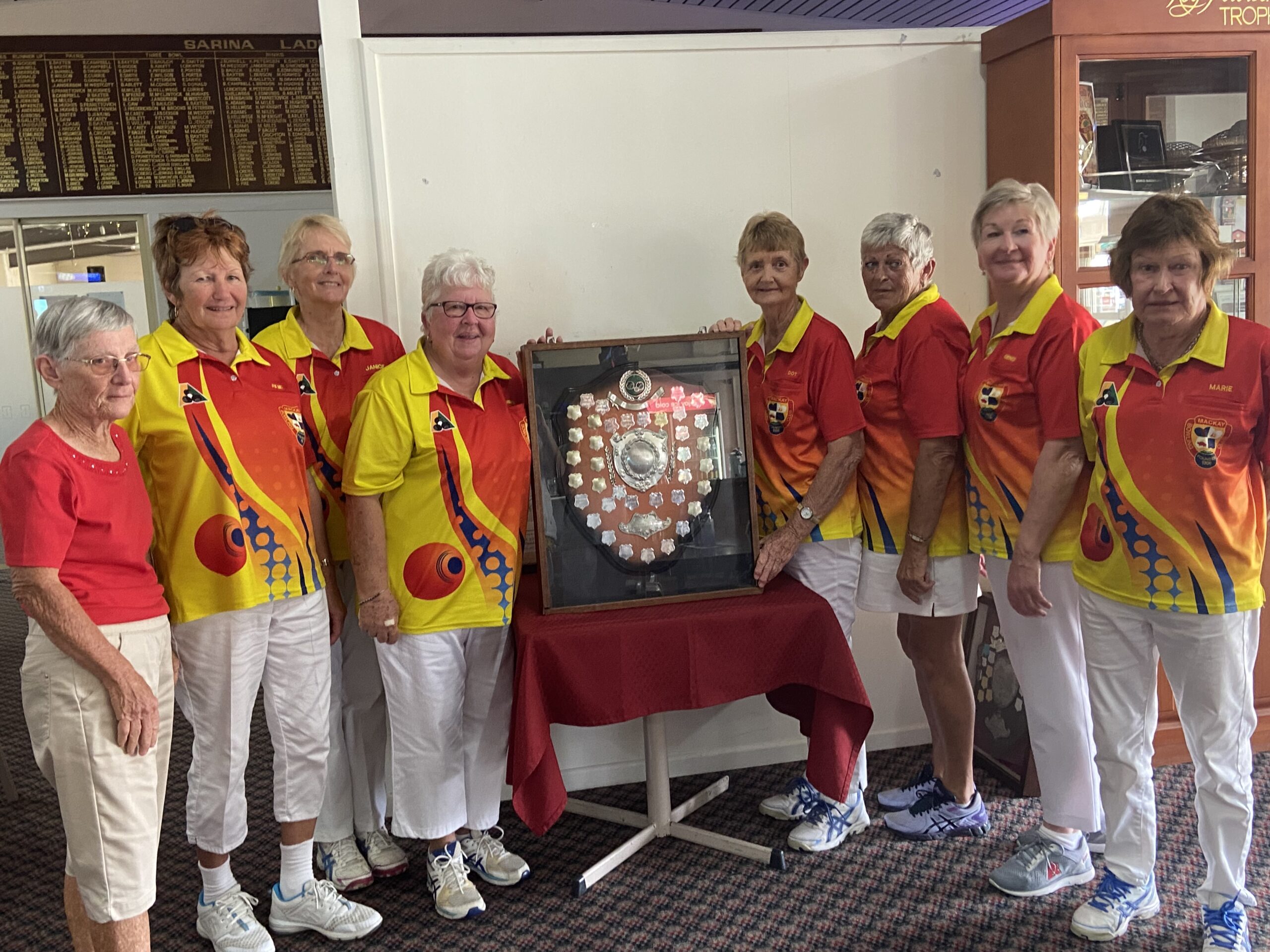 First time win for Mackay Bowling Club women Bowls Queensland